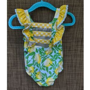 Lemon Ruffle Swimsuit